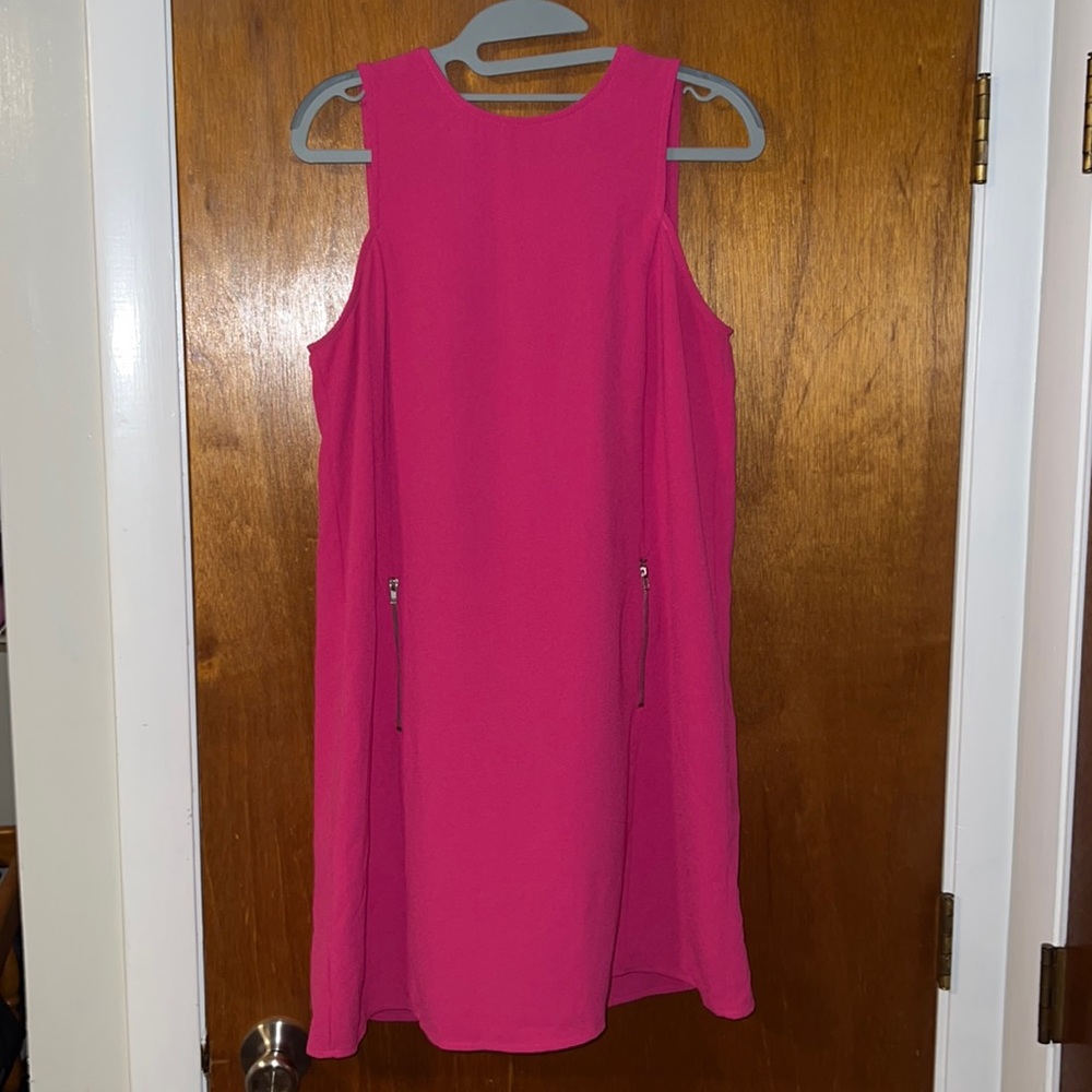 Fuschia Shift Dress